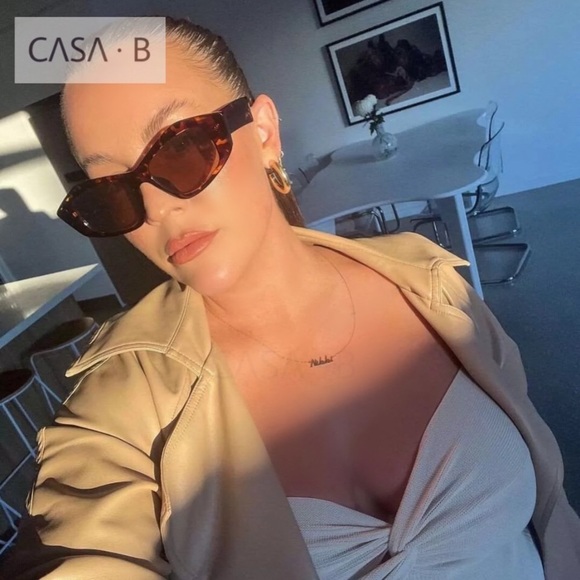 NEW ARRIVAL!💫 CASA B | Renee Twist Front Oatmeal Knit Midi Dress - Picture 8 of 8